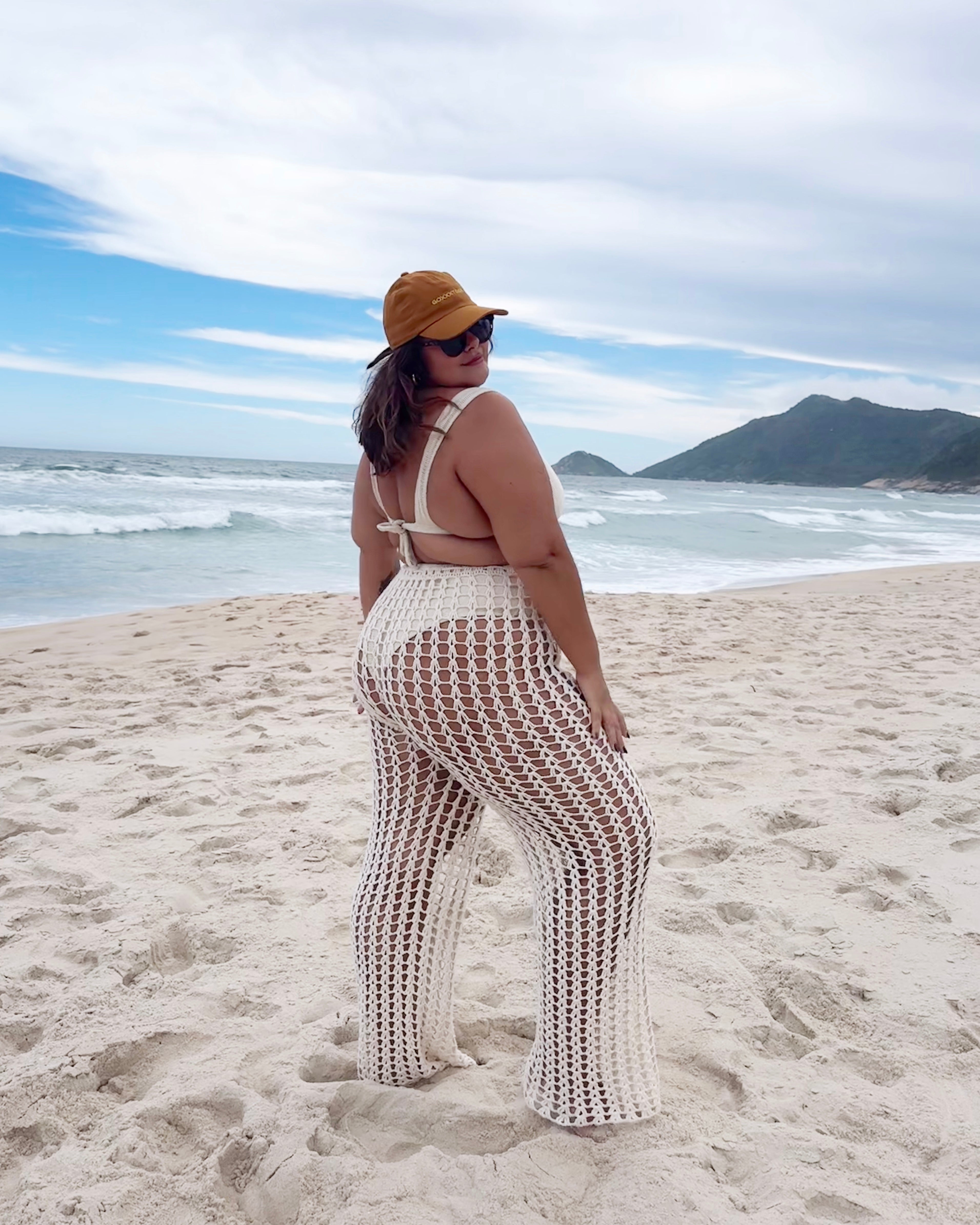 Calça Praieira Crochê