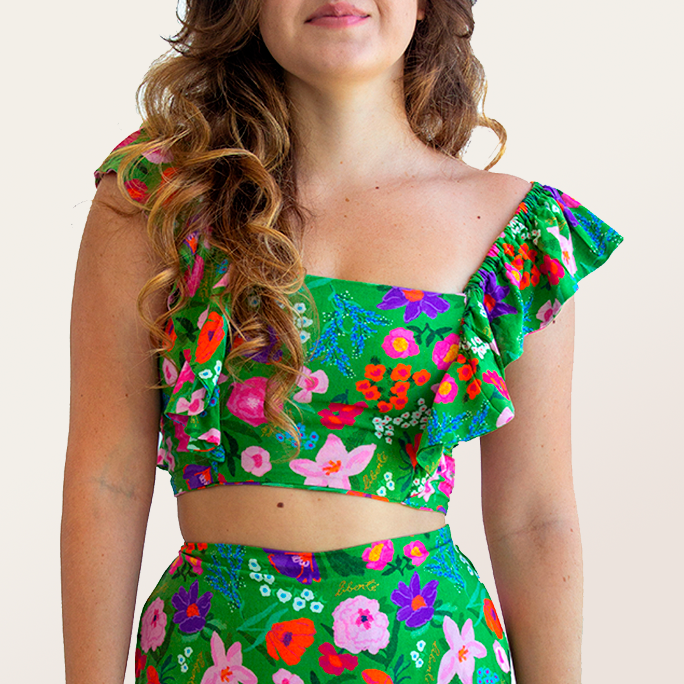 Cropped Babado Liberté