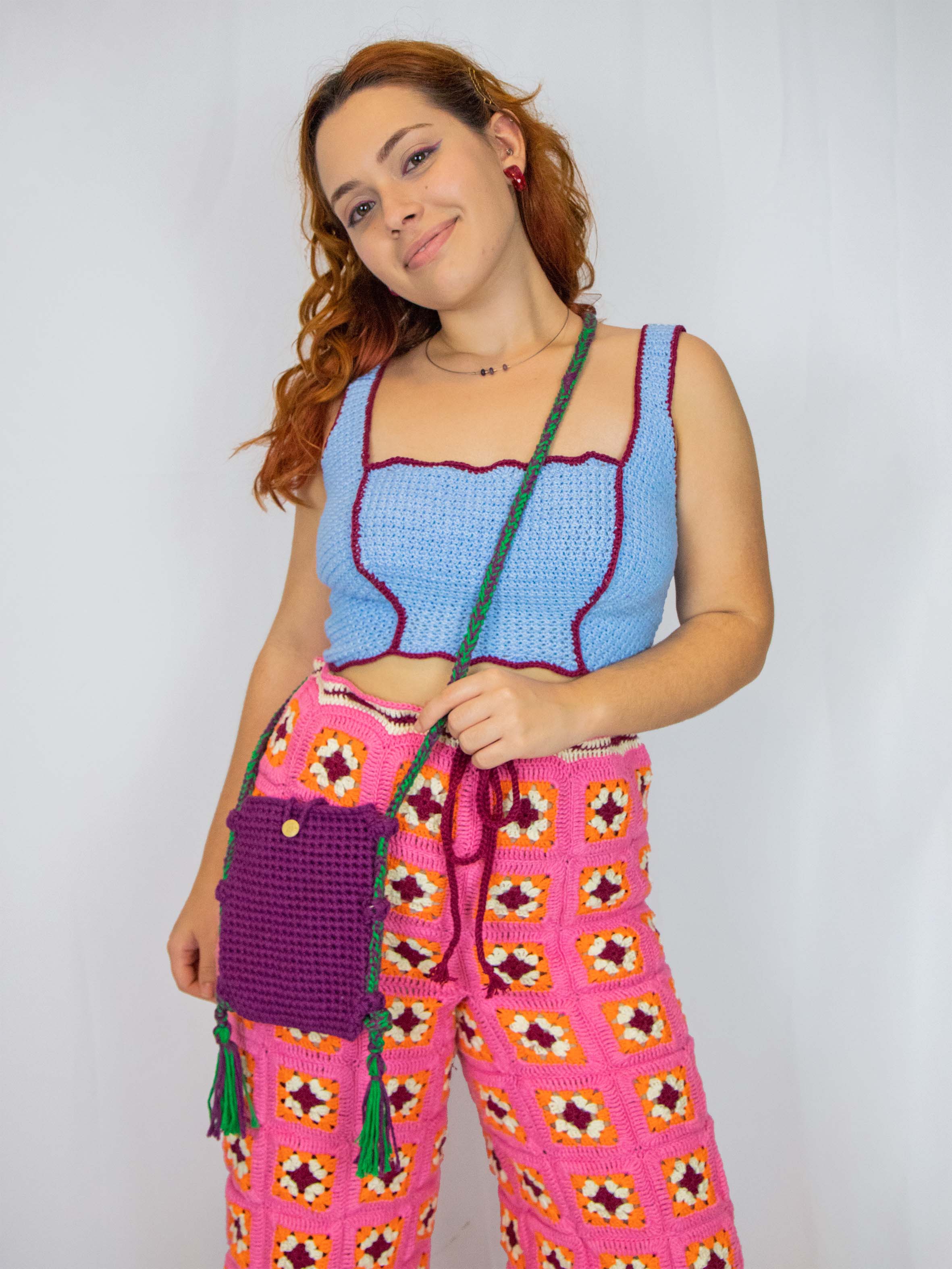 Side Bag de Crochê
